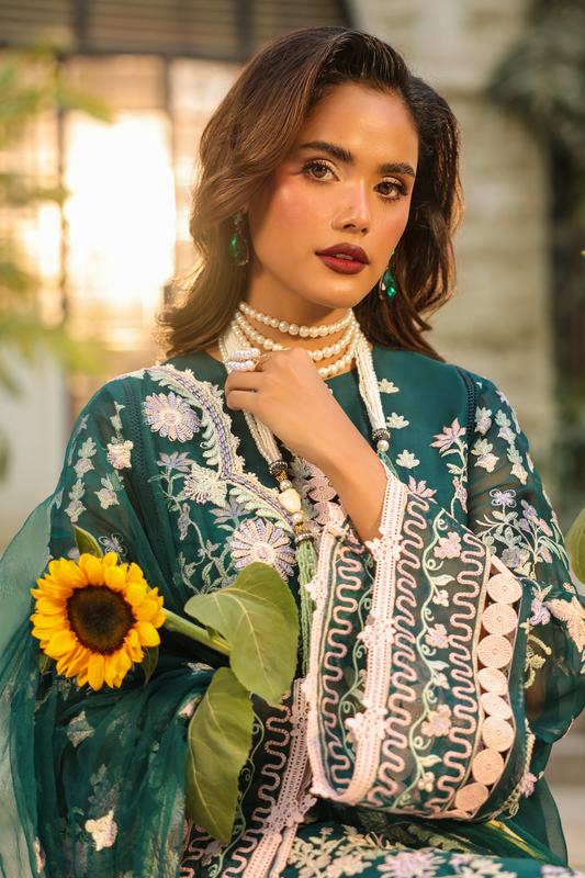 Safina - Ezmir Unstitched Embroidered Luxe | 3pc